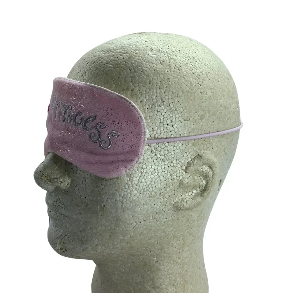 Dottie Loves Princess Crown Tiara Pink Eye Sleep‎ Mask Slumber Girl Women Party
